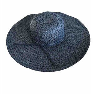 Women’s Wide Brim Hat With Bow Breathable Sunscreen Travel Sunshade Foldable